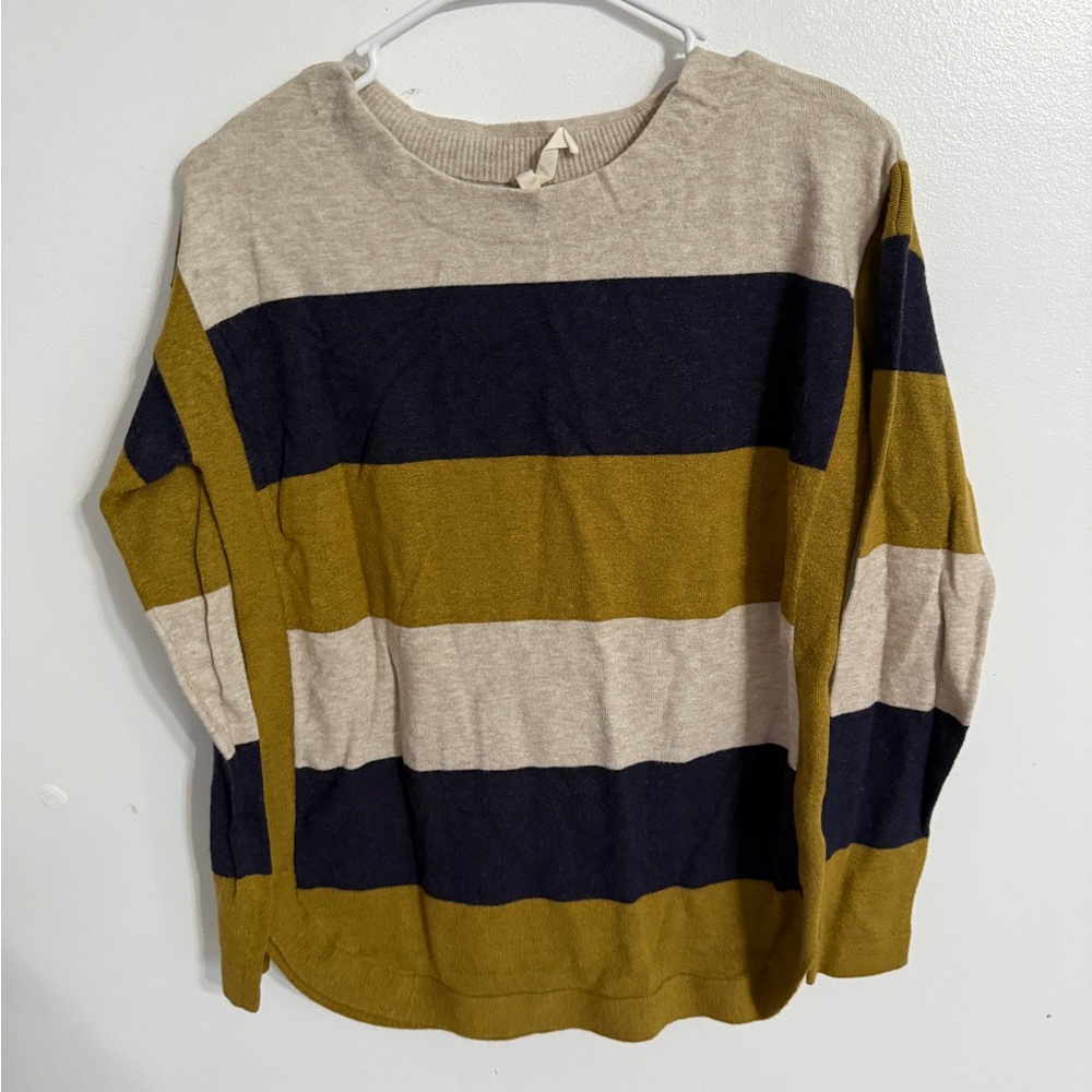 Colorful Striped Women's Sweater